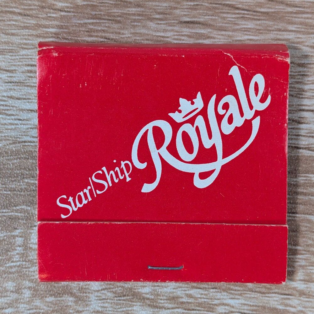 Vintage StarShip Royale Matchbook Premier Cruise Lines Disney World